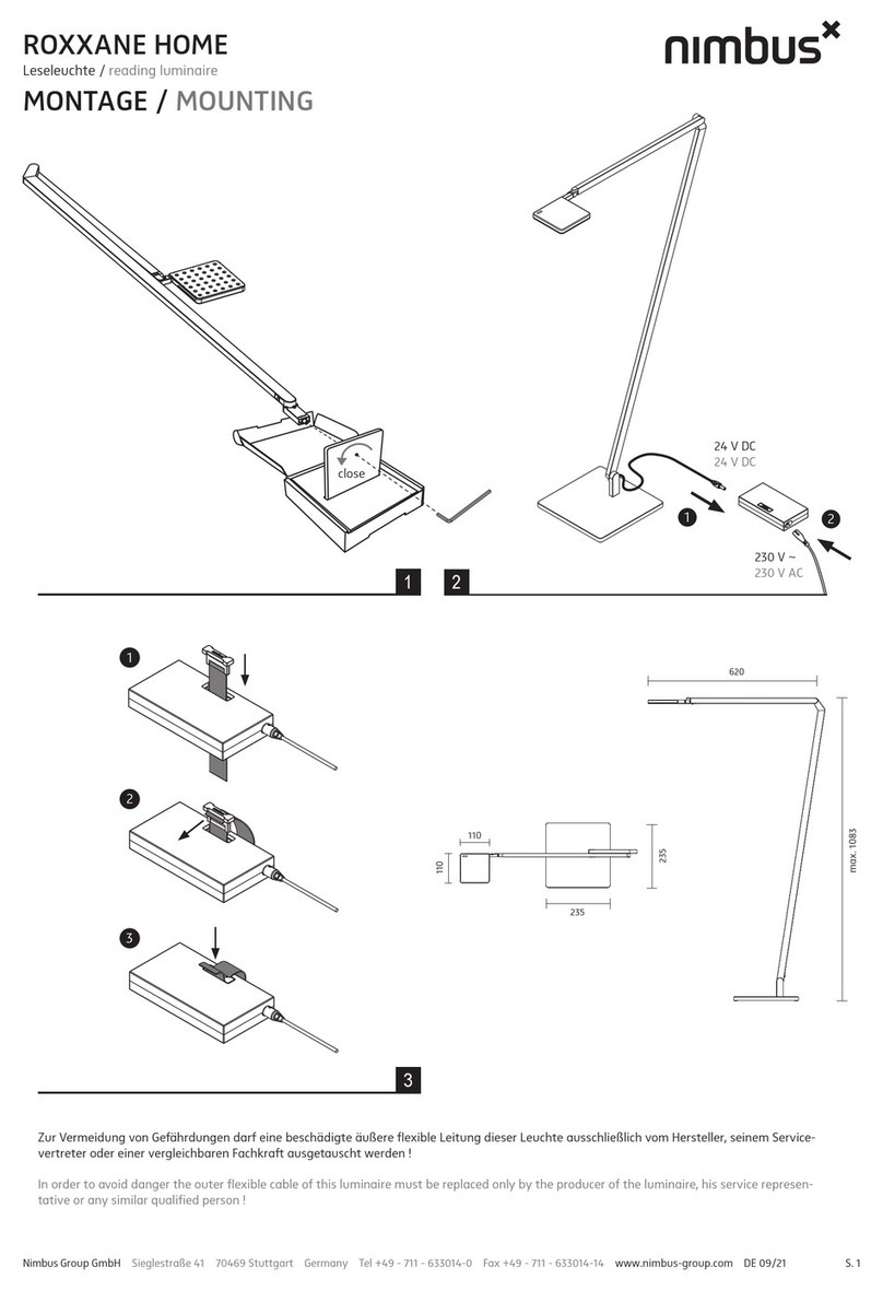 Nimbus Water Systems ROXXANE HOME User manual