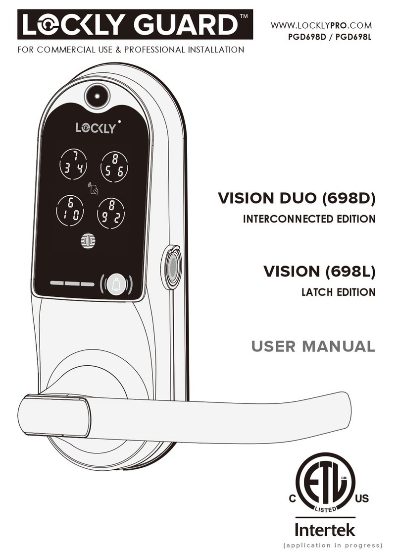 LOCKLY GUARD VISION DUO user manual
