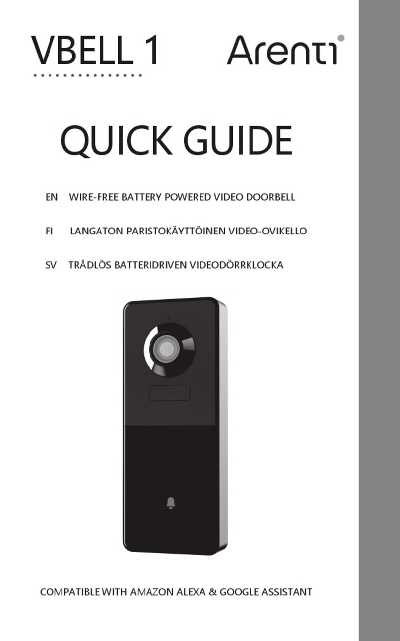 Arenti VBELL 1 quick guide