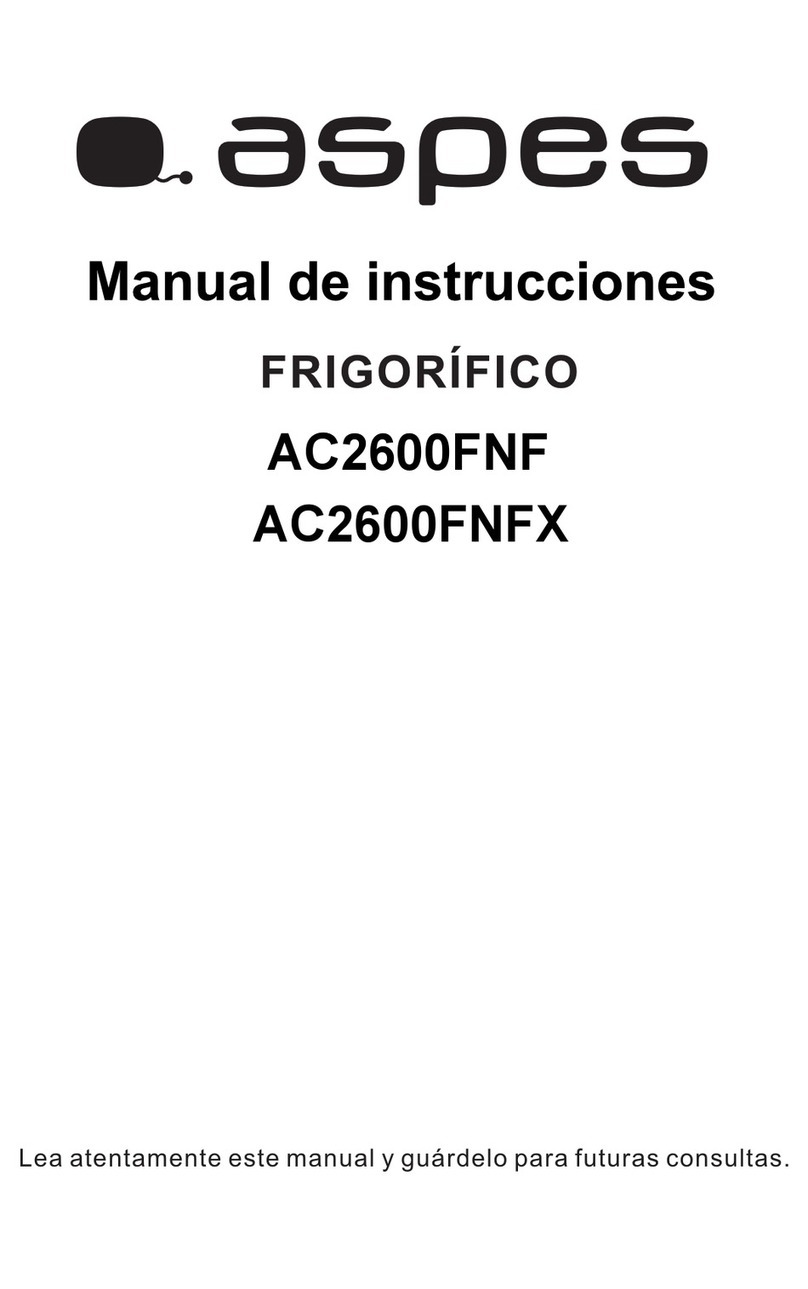 Aspes AC2600FNF User instruction