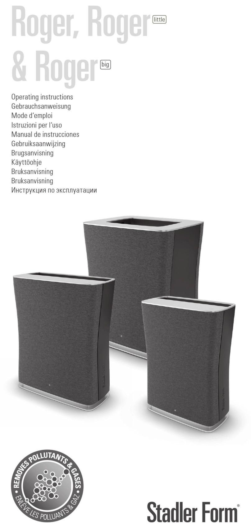 Stadler Form Roger User manual