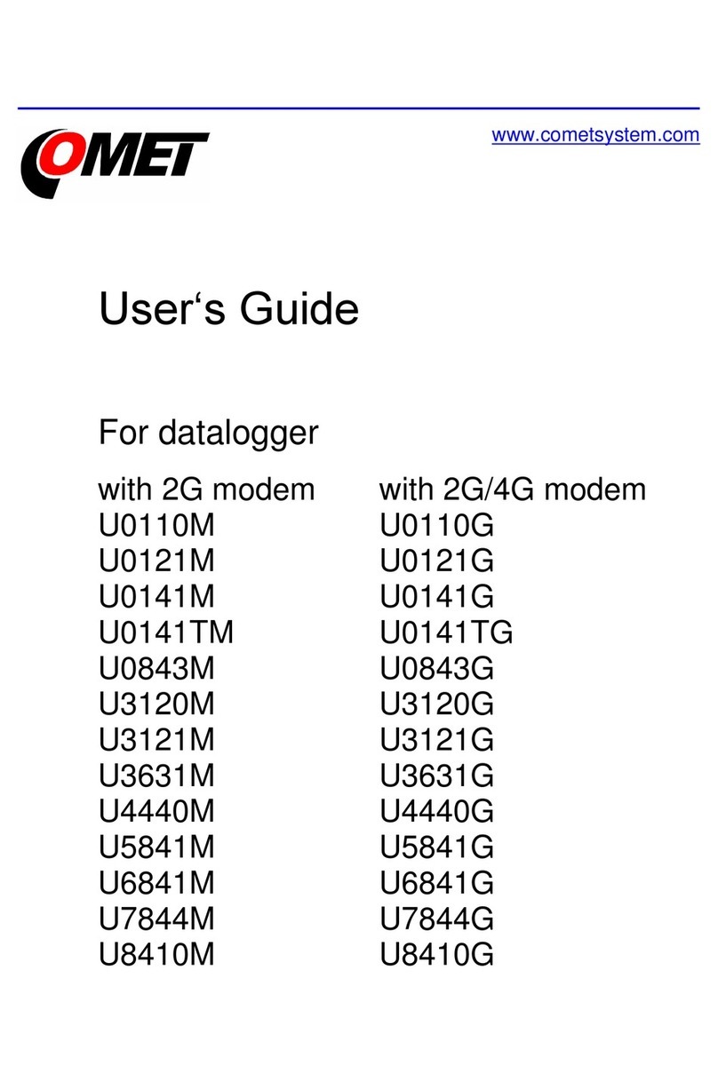 Comet U0110G User manual