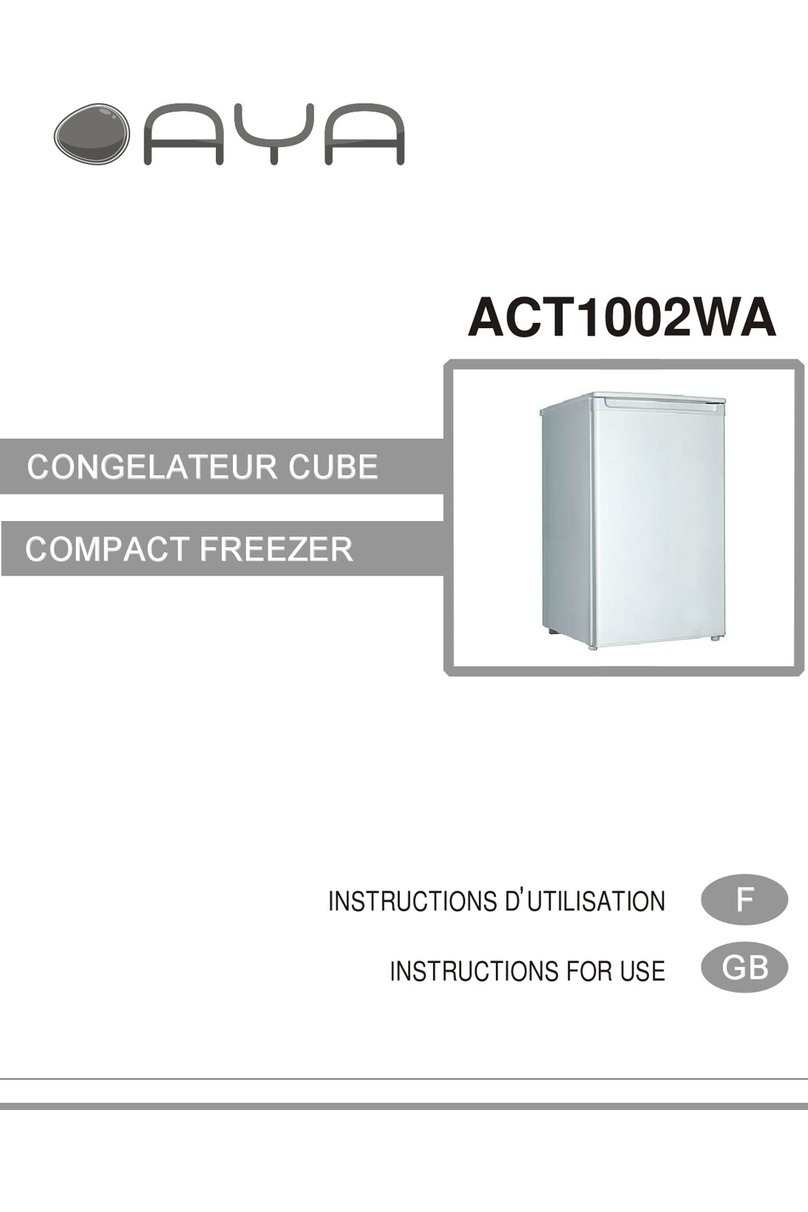 AYA ACT1002WA Instructions for use