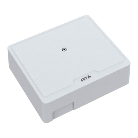 Axis A1210 User manual