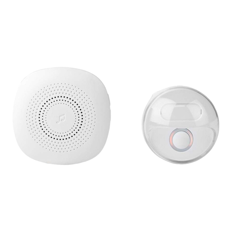 nedis DOORB222CWT quick start guide