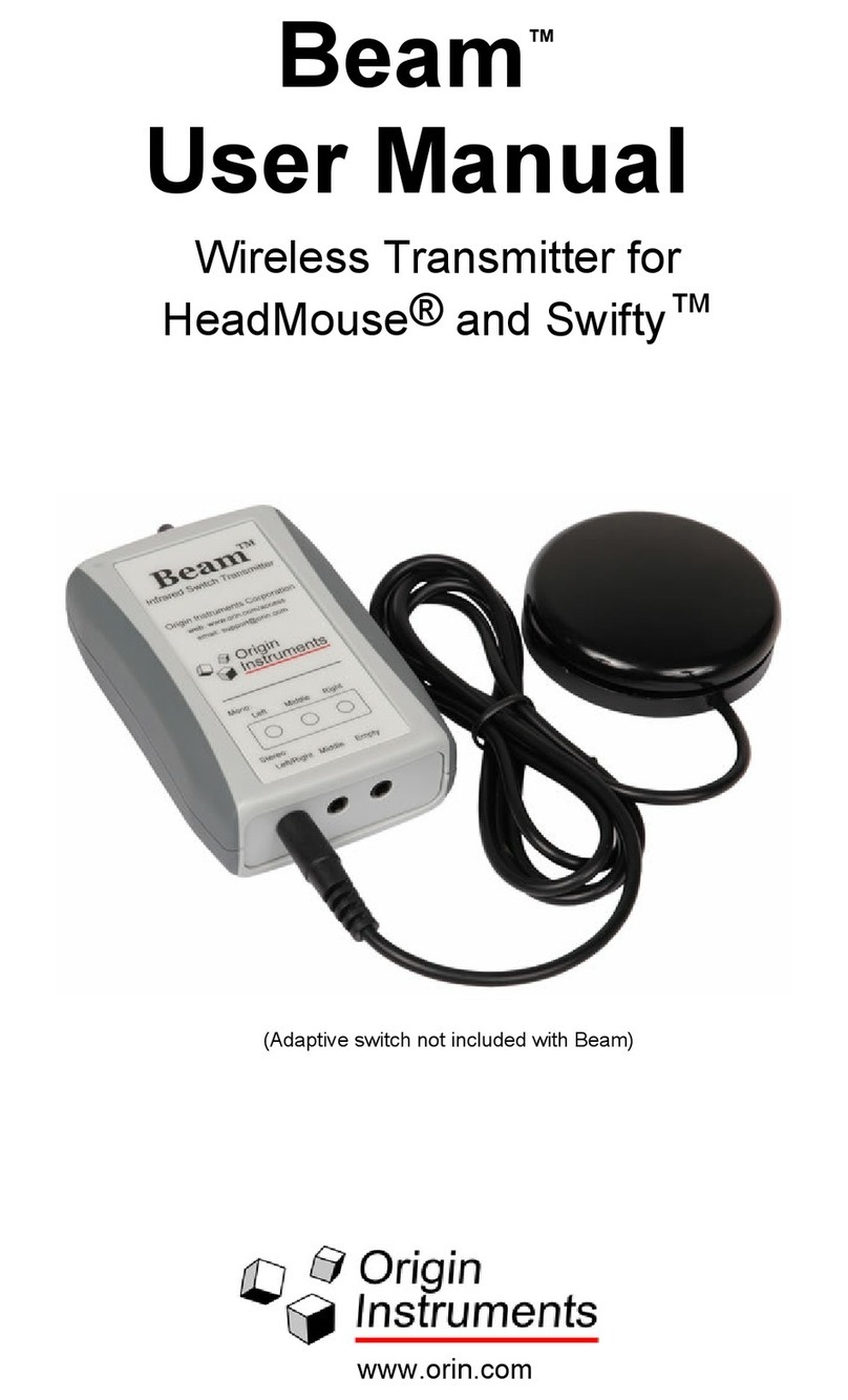 Origin Instruments Beam user manual