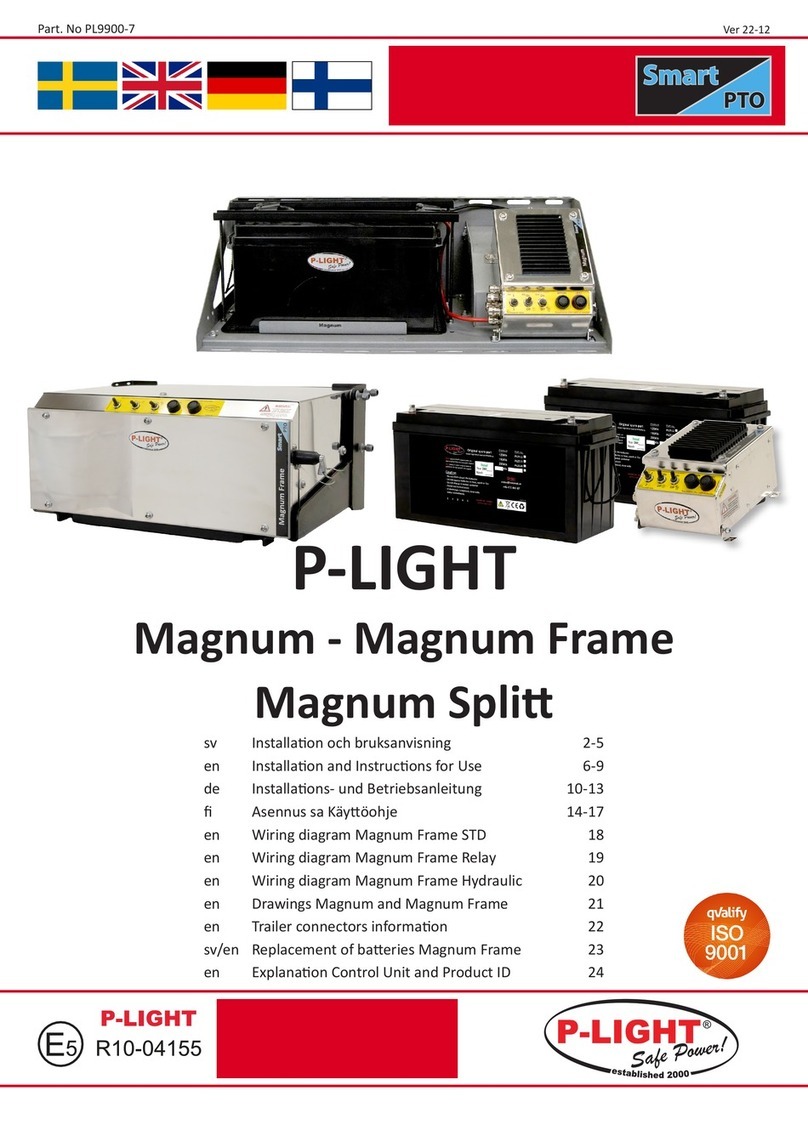 innonet P-LIGHT Magnum Installation and instructions for use