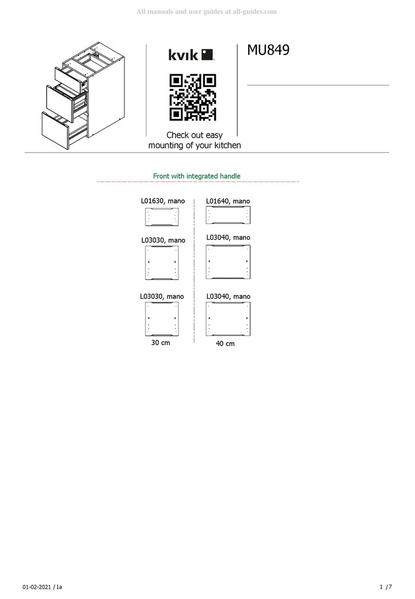 Kvik MU849 User manual