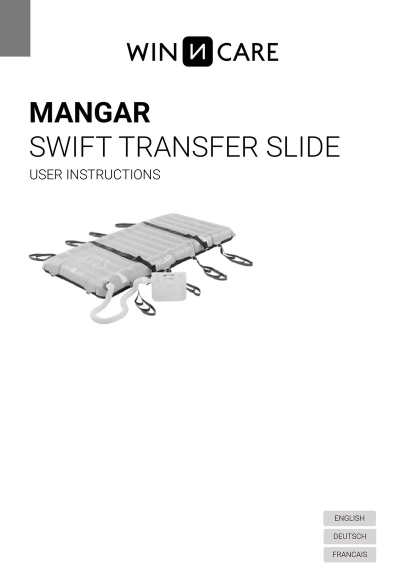 Winncare Mangar Swift User instructions