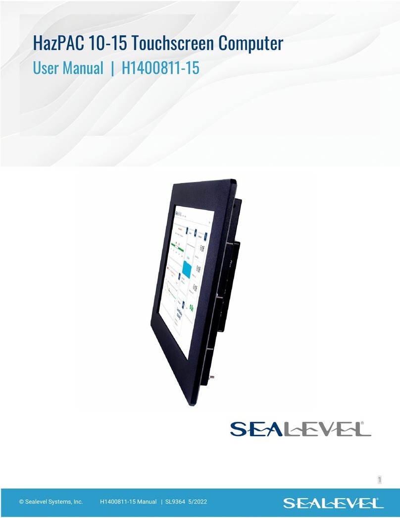 SeaLevel HazPAC 10-15 User manual
