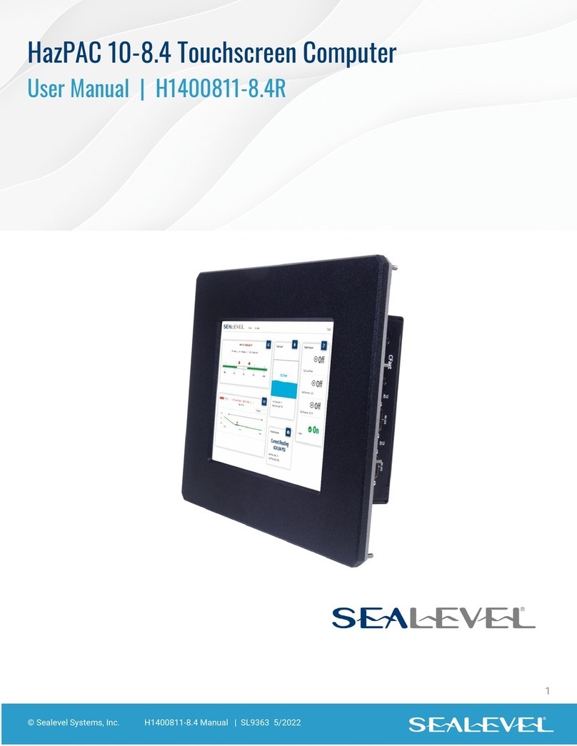 SeaLevel HazPAC 10-8.4 User manual