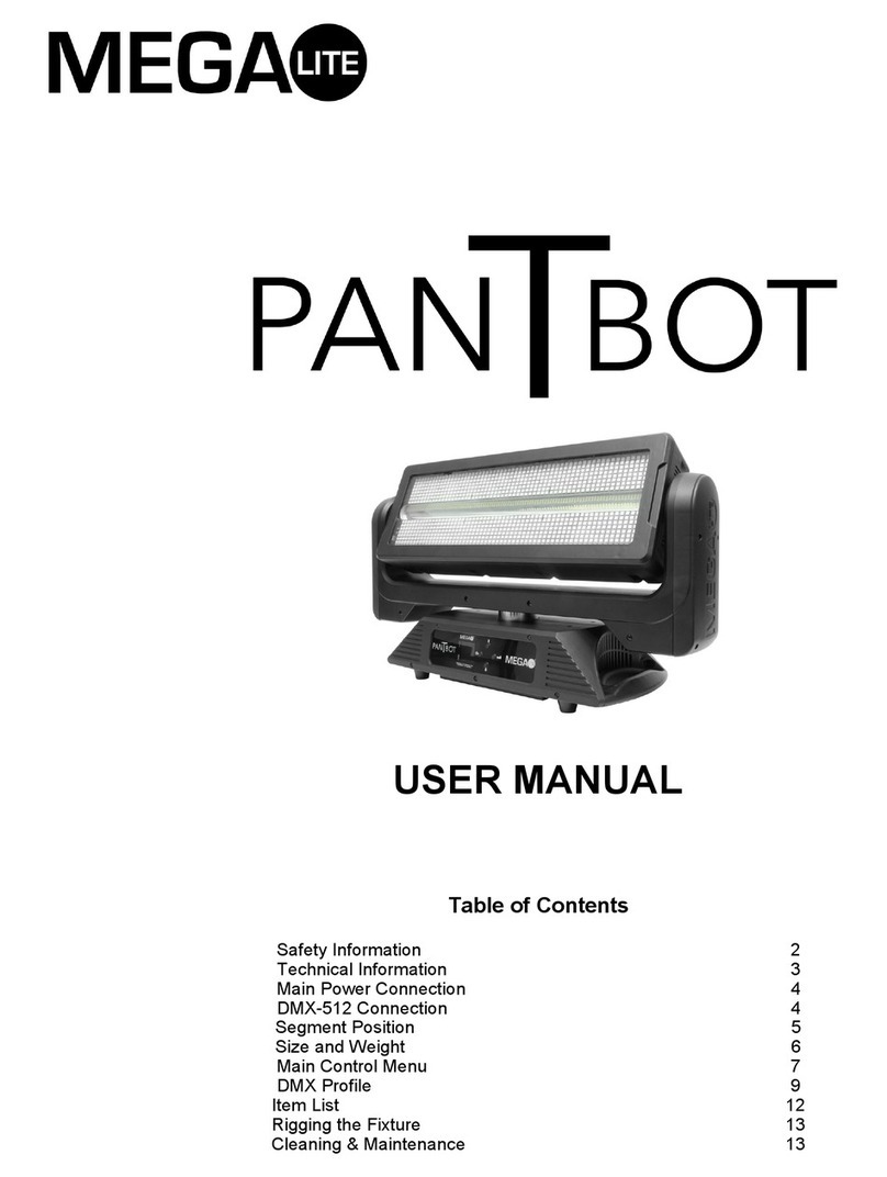 MegaLite PAN T BOT user manual
