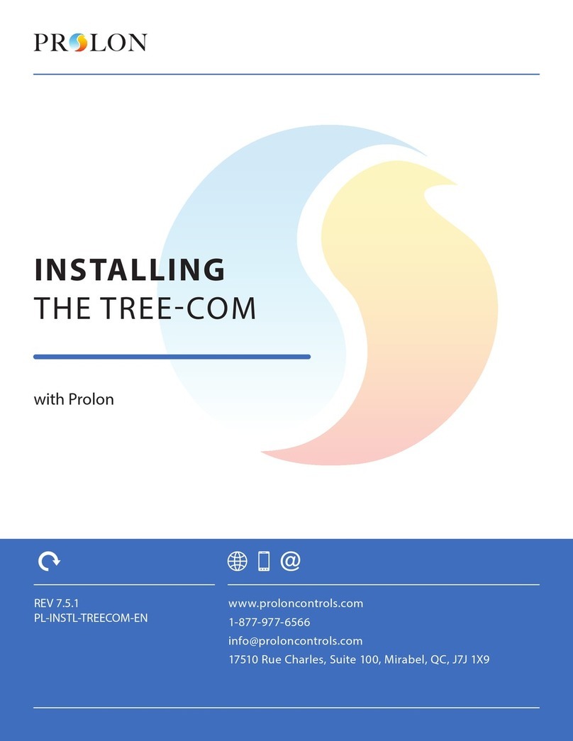 Prolon PL-TREE-COM manual