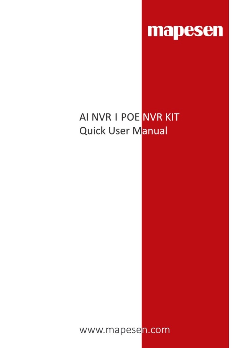 Mapesen AI NVR Quick user manual