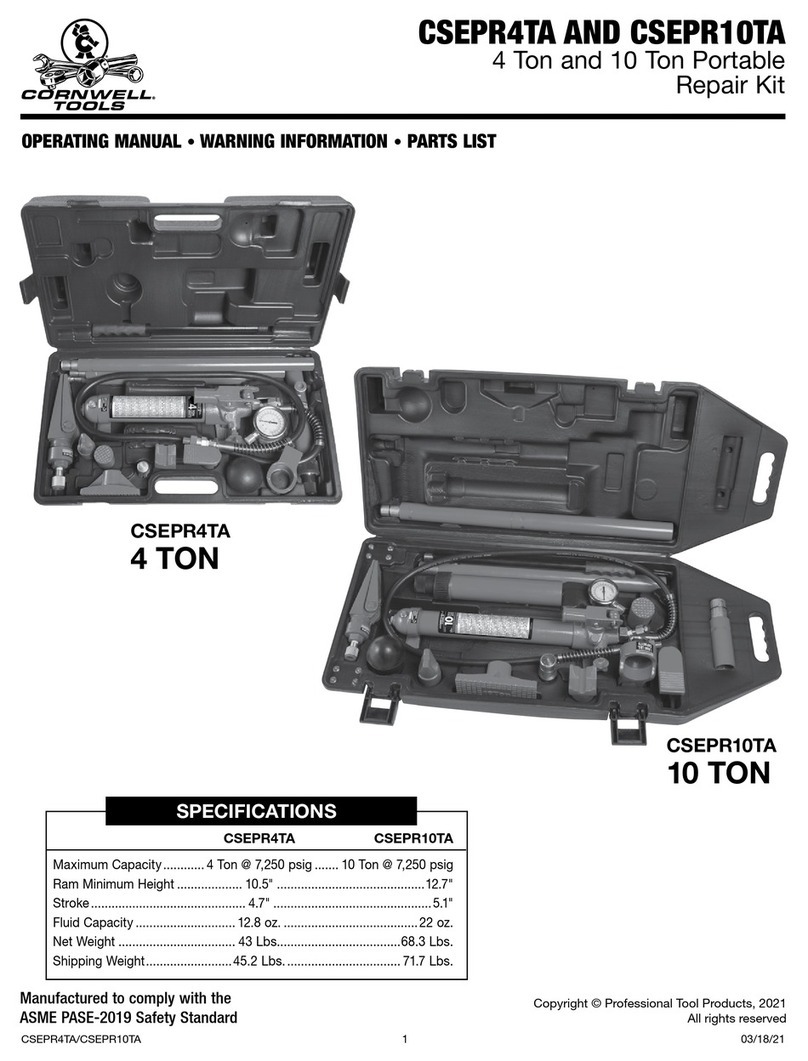 Cornwell Tools CSEPR4TA User manual