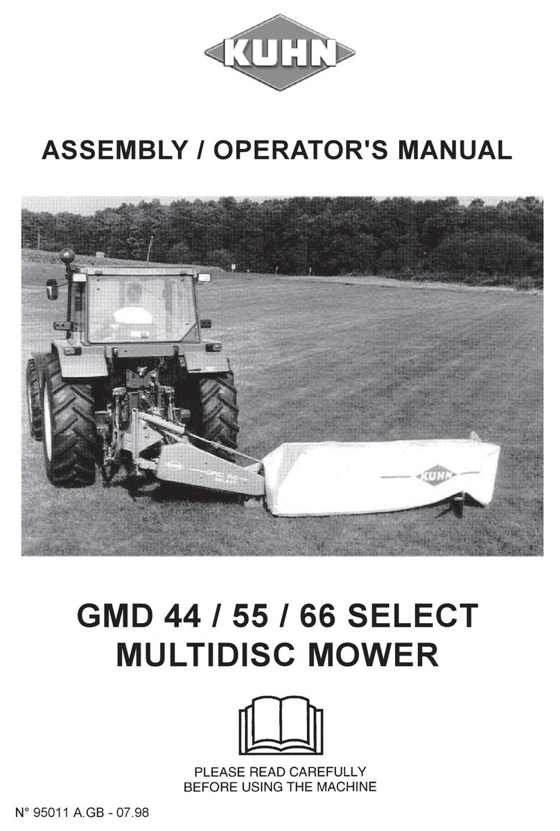 KUHN GMD44 User manual