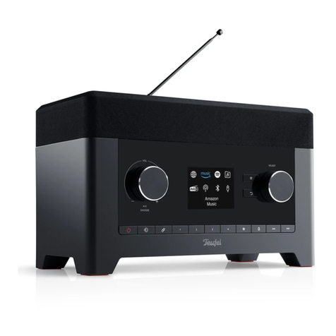 Teufel Radio 3sixty Technical description and user manual