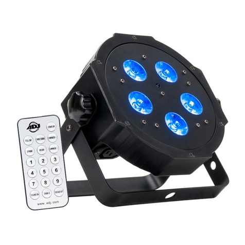 ADJ MEGA HEX PAR User manual