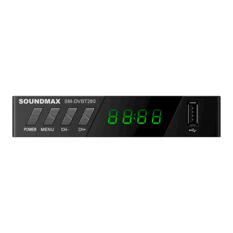 SoundMax SM-DVBT280 instruction manual