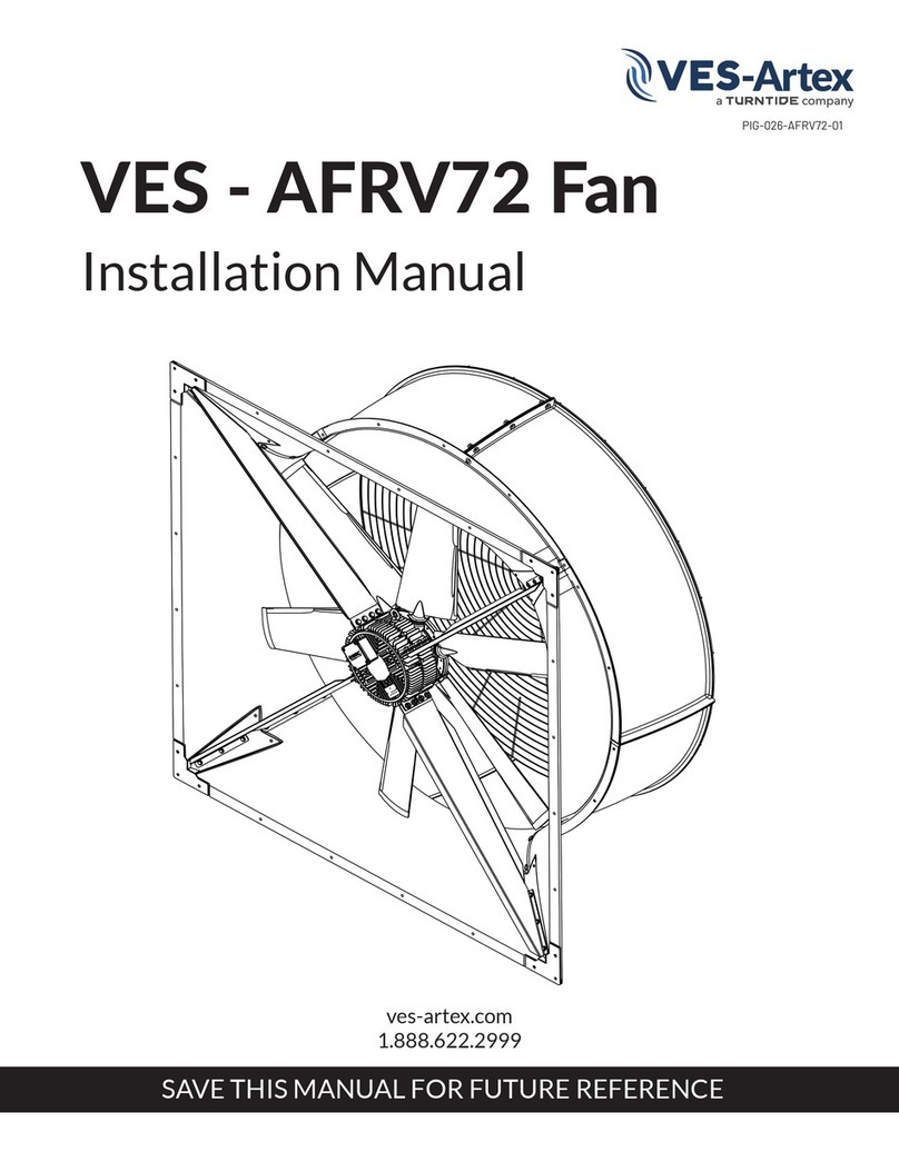 TURNTIDE VES-Artex AFRV72 installation manual TURNTIDE VES-Artex AFRV72 installation manual