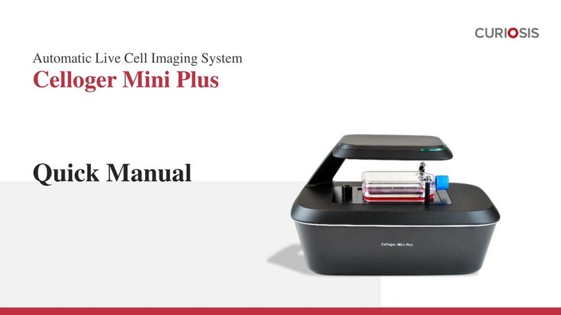 CURIOSIS Celloger Mini Plus Quick manual CURIOSIS Celloger Mini Plus Quick manual
