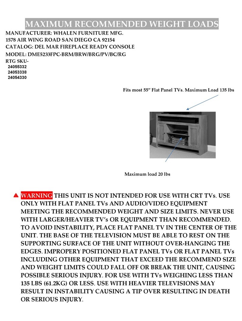 Whalen DME5233FPC-BRM Maintenance manual Whalen DME5233FPC-BRM Maintenance manual