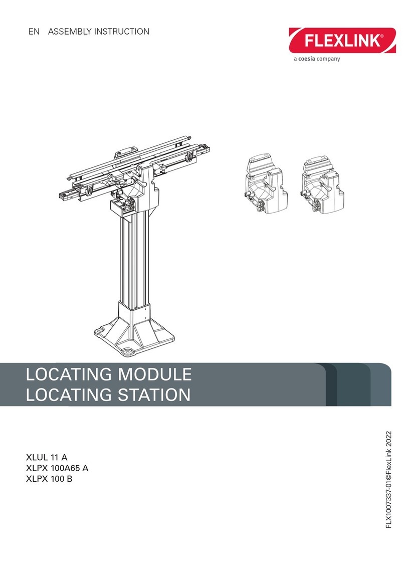 coesia FLEXLINK XLUL 11 A Assembly instruction
