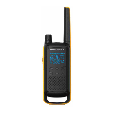 Motorola TALKABOUT T47X Series User manual