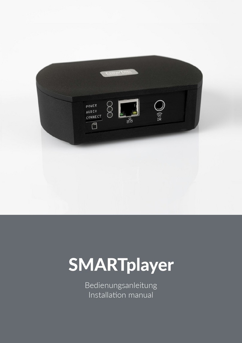 Newtec SMARTplayer installation manual