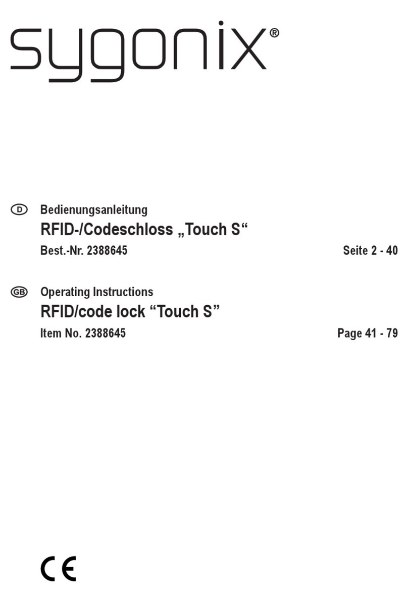 Sygonix Touch S operating instructions Sygonix Touch S operating instructions
