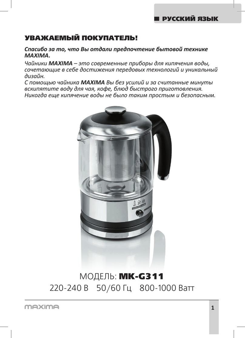 Maxima MK-G311 manual