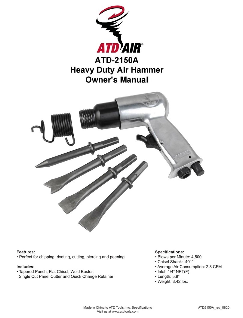 ATD AIR ATD-2150A owner's manual