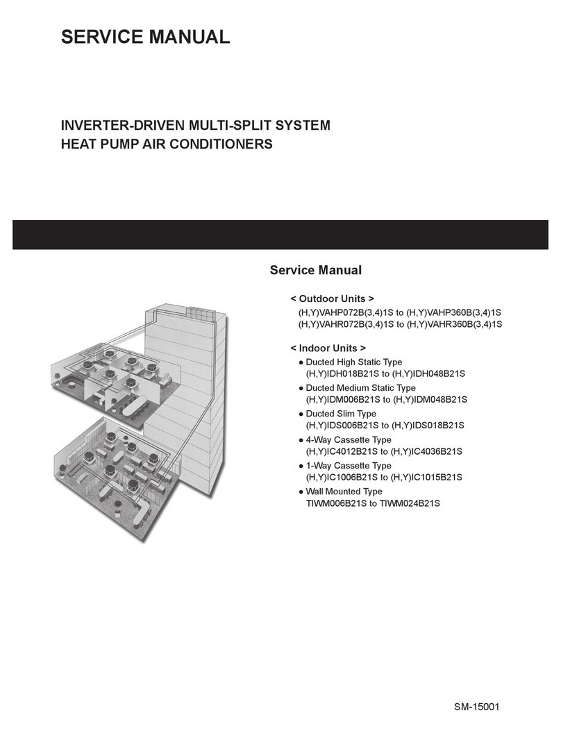 Johnson Controls YVAHP072B31S User manual
