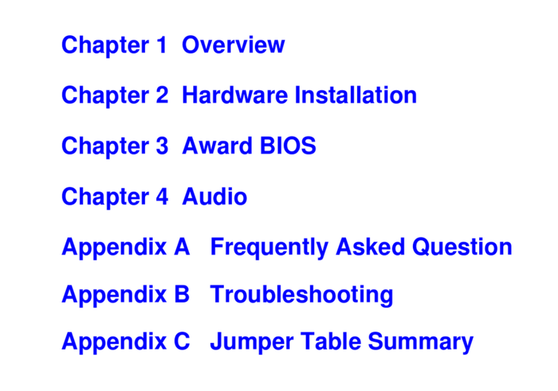 AOpen MX6E PLUS User manual