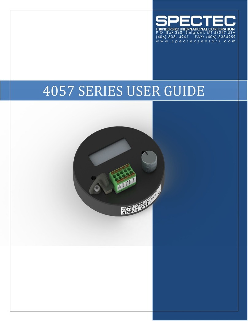 Spectec 4057 Series User manual