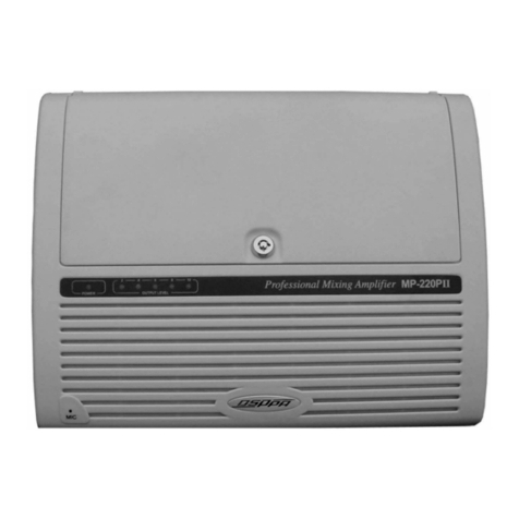 DSPPA MP-220PII User manual