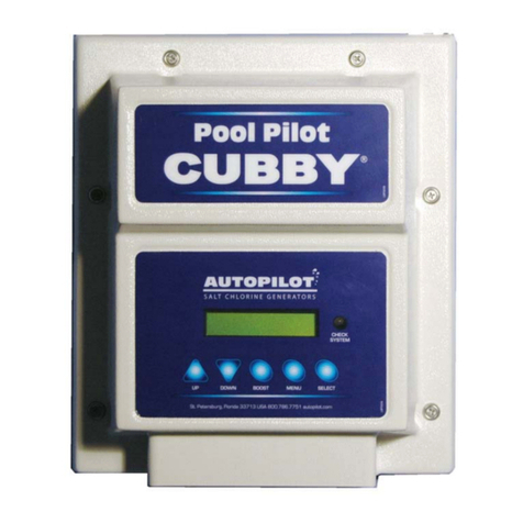 Aquacal Pool Pilot Cubby Digital owner's manual