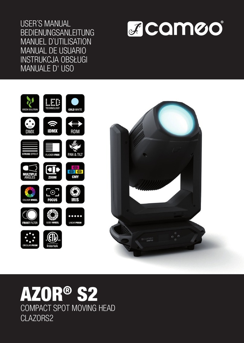 Cameo AZOR S2 User manual