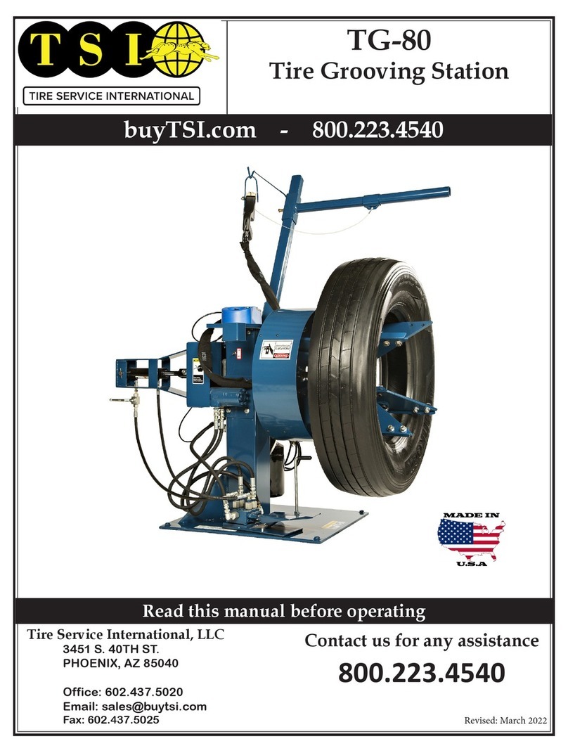 TSI Instruments TG-80 Operating	 instruction