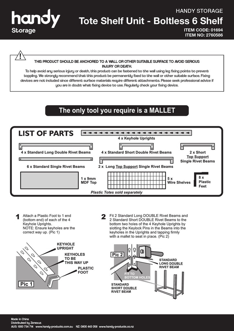 The Handy 01694 quick start guide