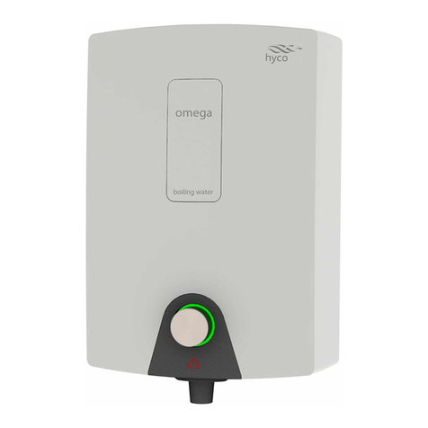 Hyco Omega OMEG3 Product instruction manual