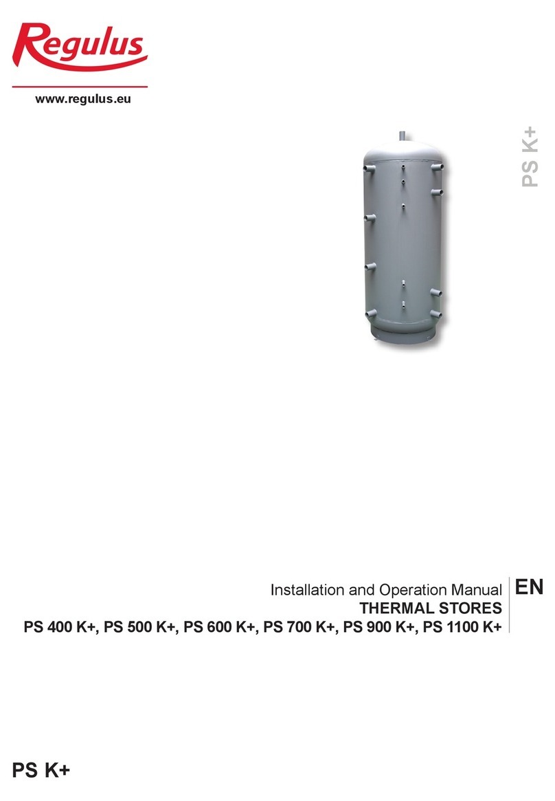 Regulus PS 400 K+ Installation and operation manual