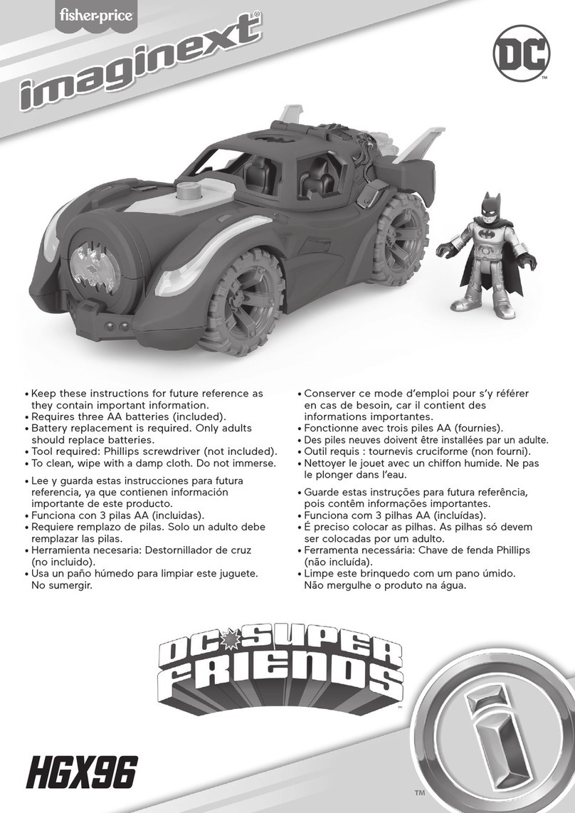 Mattel fisher-price imaginext DC SUPER FRIENDS... User manual