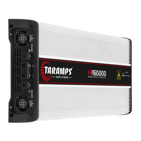 Taramp's HV160.000 instruction manual Taramp's HV160.000 instruction manual