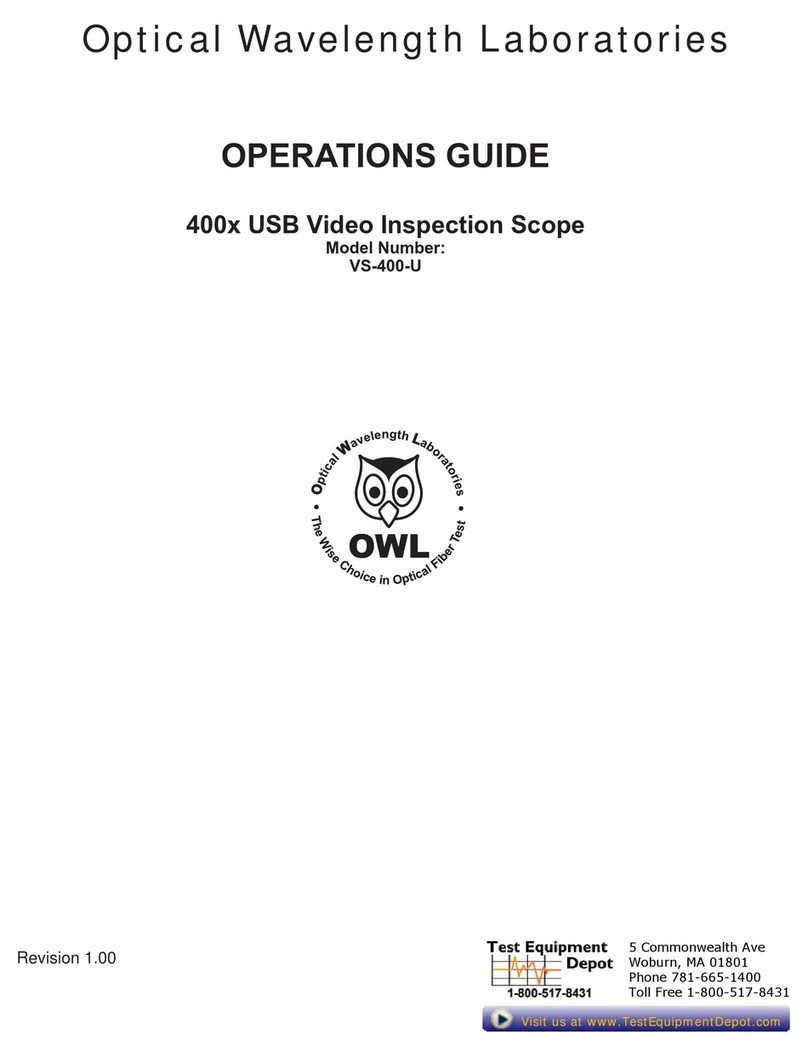 OWL VS-400-U Operation guide