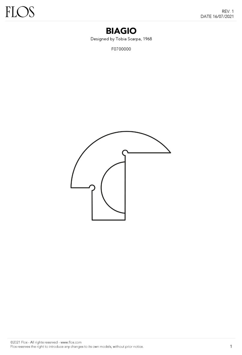 FLOS BIAGIO User manual