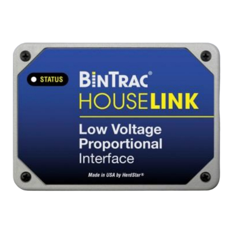 herdstar BinTrac HouseLINK HL-10PLV Installation and operation manual