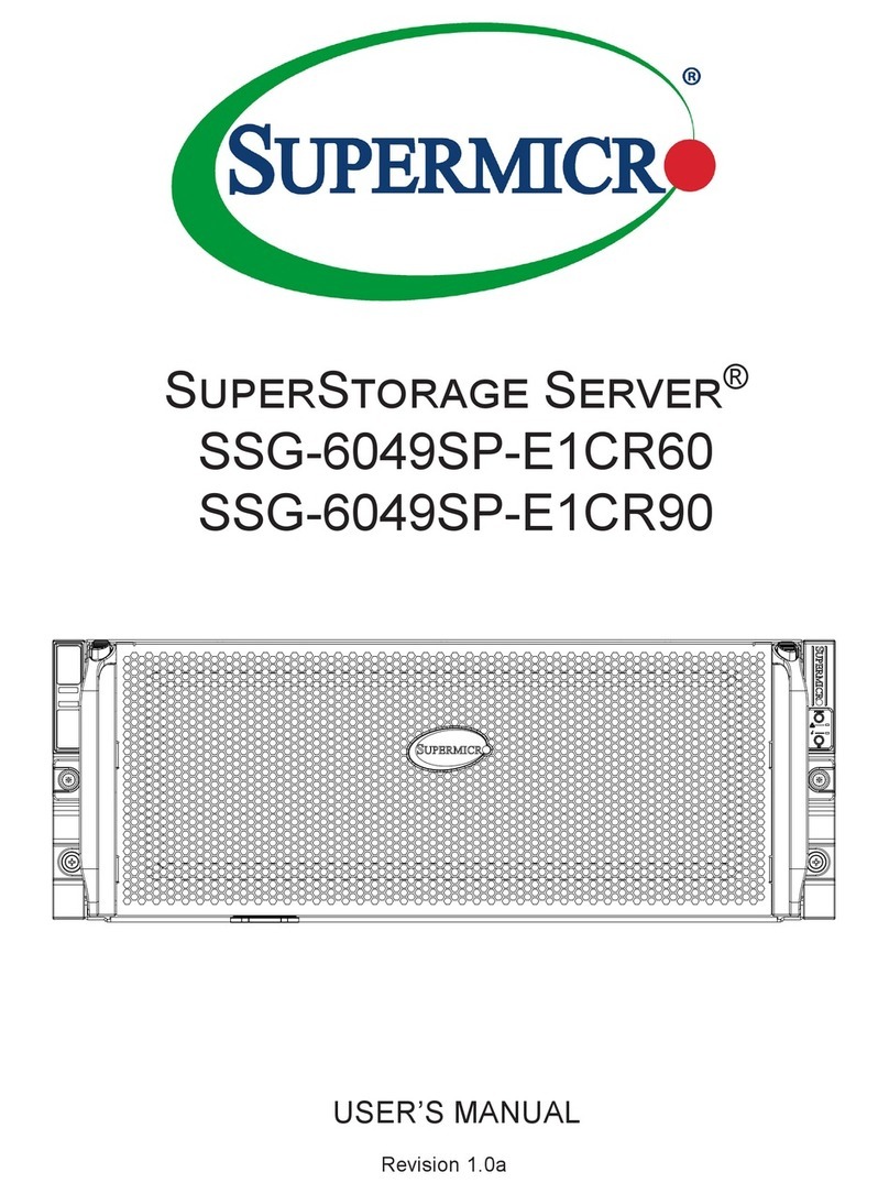 Supermicro SuperStorage Server SSG-6049SP-E1CR60 user manual