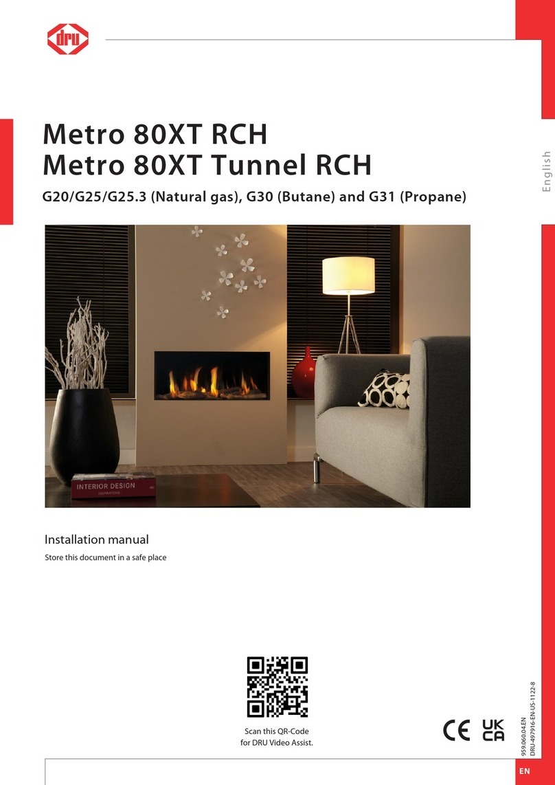 Dru Metro 80XT RCH G31 User manual