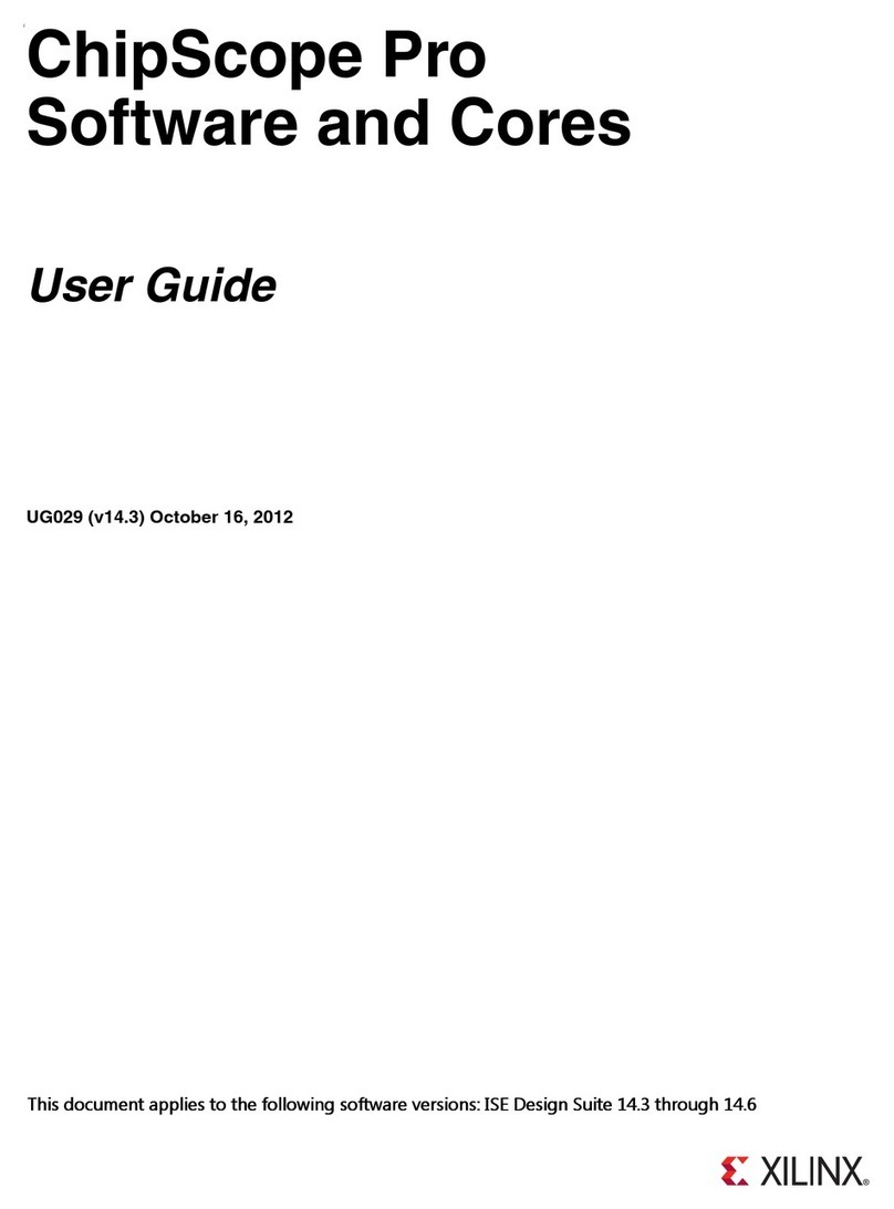Xilinx ChipScope Pro User manual